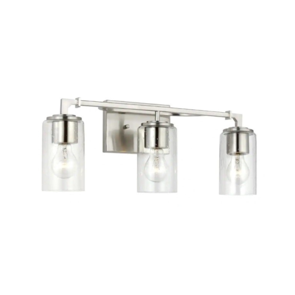 wall and vanity lawrence vanity brushed nickel