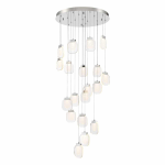 paget round chandelier chrome