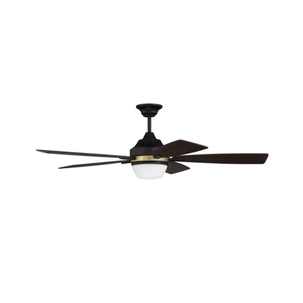 indoor ceiling fans fresco 52" LED black