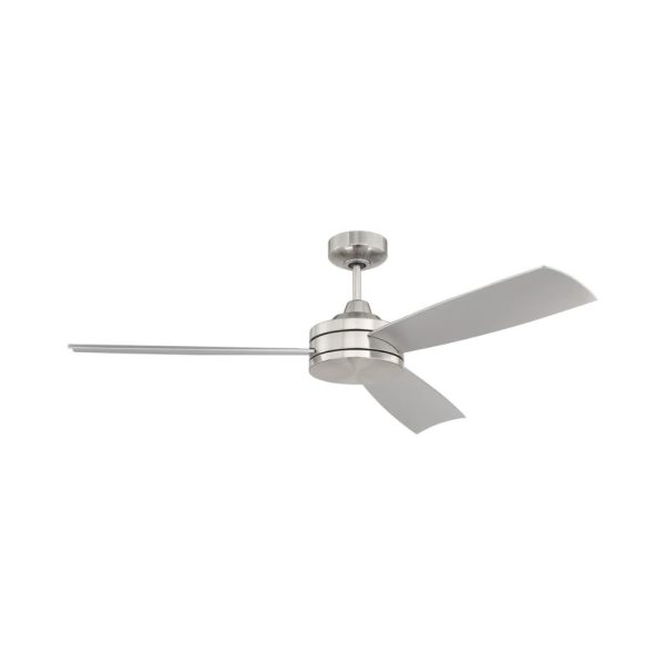 indoor ceiling fans inspo 54" brushed polished nickel