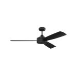 inspo indoor ceiling fan 54" black