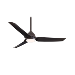 java outdoor ceiling fan 54" led kocoa