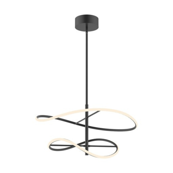 collide led pendant black