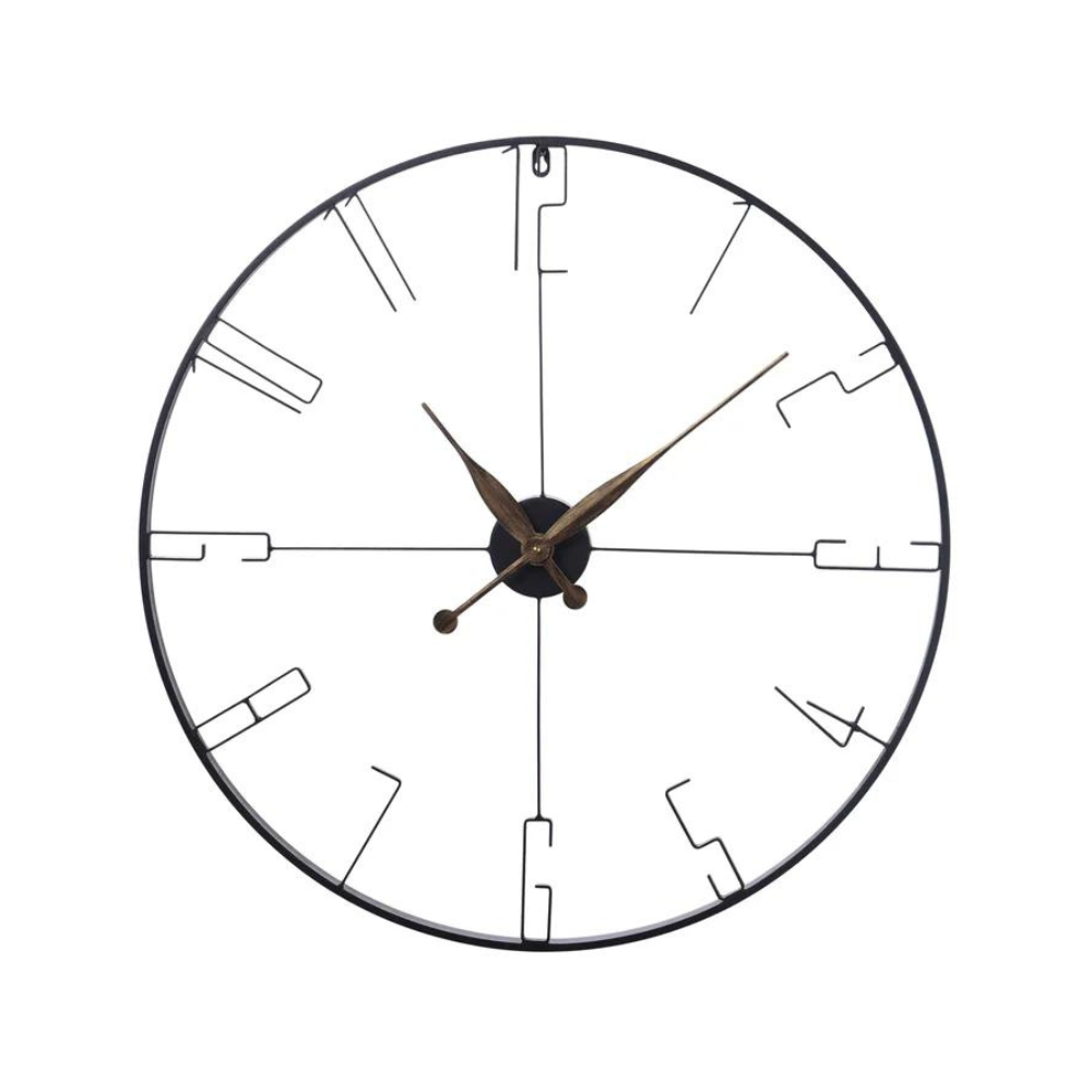 Black Wall Clock Black Wall Clock