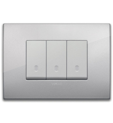 Classic plate 3M metal silver