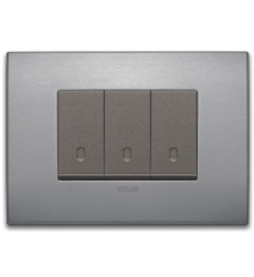 Classic plate 3M aluminium lava