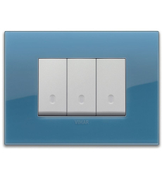 Classic plate 3M Reflex marine blue