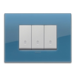 Classic plate 3M Reflex marine blue