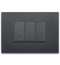 Classic plate 3M technopolymer black