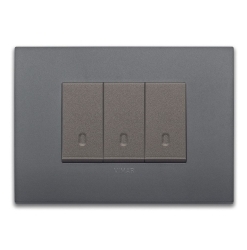 Classic plate 3M technopolymer grey
