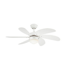 Turbo Max 42″ Indoor Ceiling Fan White