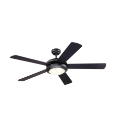 Comet 52″ Indoor Ceiling Fan Black