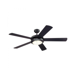 Comet 52″ Indoor Ceiling Fan Black