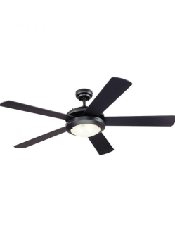 Comet 52″ Indoor Ceiling Fan Black