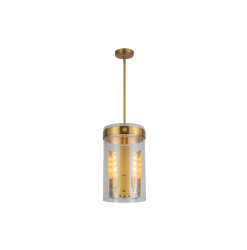 Dahlia Cylinder Pendant