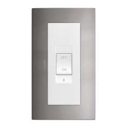 Classic plate 5M BS metal black nickel
