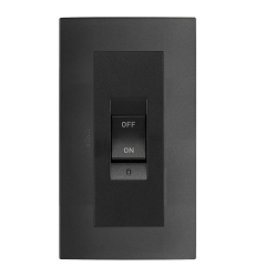 Classic plate 5M BS technopolymer black