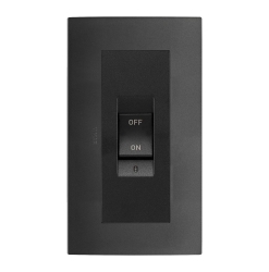 Classic plate 5M BS technopolymer black