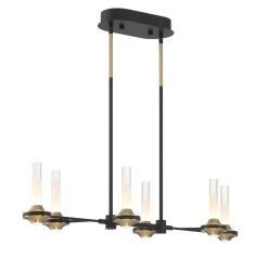 Torcia 6-Light LED Chandelier