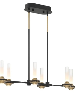 Torcia 6-Light LED Chandelier