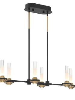 Torcia 6-Light LED Chandelier