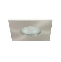 3″ Downlight IP65 Satin Nickel Square