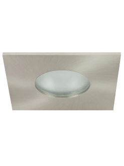 3″ Downlight IP65 Satin Nickel Square