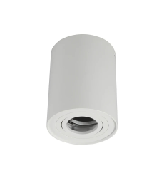 Surface Downlight Round Adjustable 1X50W GU10 White IP20
