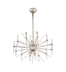 Eris Chandelier Polished Nickel