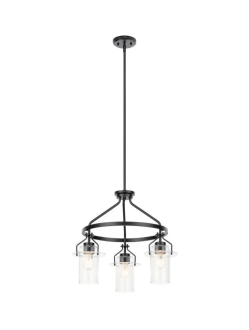 Everett Chandelier Black