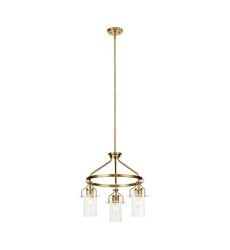 Everett Chandelier Brushed Brass
