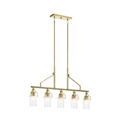 Everett Chandelier Brushed Brass
