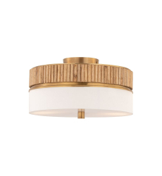 Nebri 3-Light Semi-Flush Mount