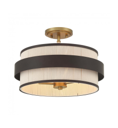 Harbor Wrap 3-Light Semi Flush