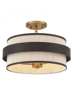 Harbor Wrap 3-Light Semi Flush
