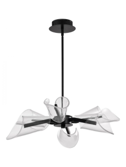 Sedona Chandelier Matte Black