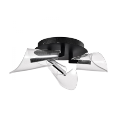 Sedona LED Flushmount Matte Black