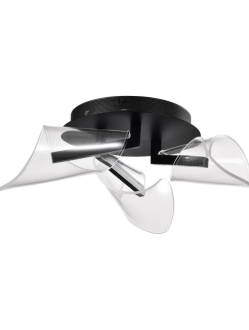 Sedona LED Flushmount Matte Black