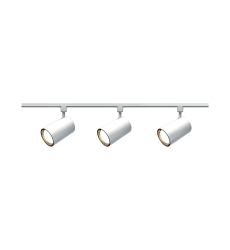 Track Kit White Straight Cylinder