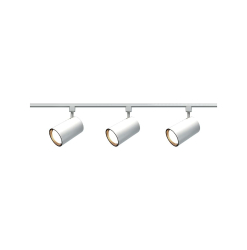 Track Kit White Straight Cylinder