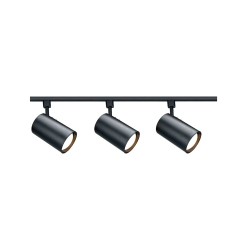 Track Kit Black Straight Cylinder