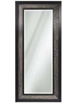 Washed Barnwood Rectangle Mirror Washed Barnwood Rectangle Mirror
