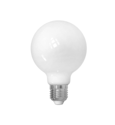 8.5W LED G25 5000K Milky E26 Filament Dimm.