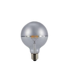 4W G25 LED Globe Bulb with Silver Crown