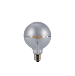 4W G25 LED Globe Bulb with Silver Crown