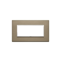 Plate 5M BS dark bronze