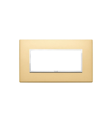 Plate 5M BS satin gold