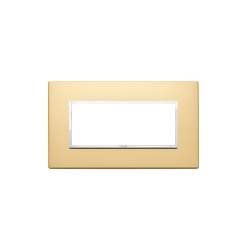 Plate 5M BS satin gold