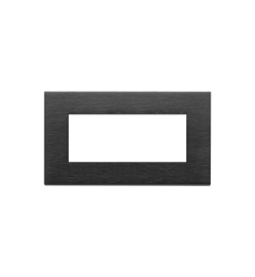 Plate 5M BS metal brushed black