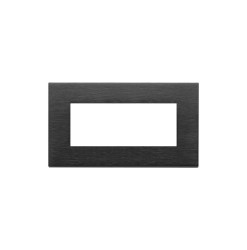 Plate 5M BS metal brushed black